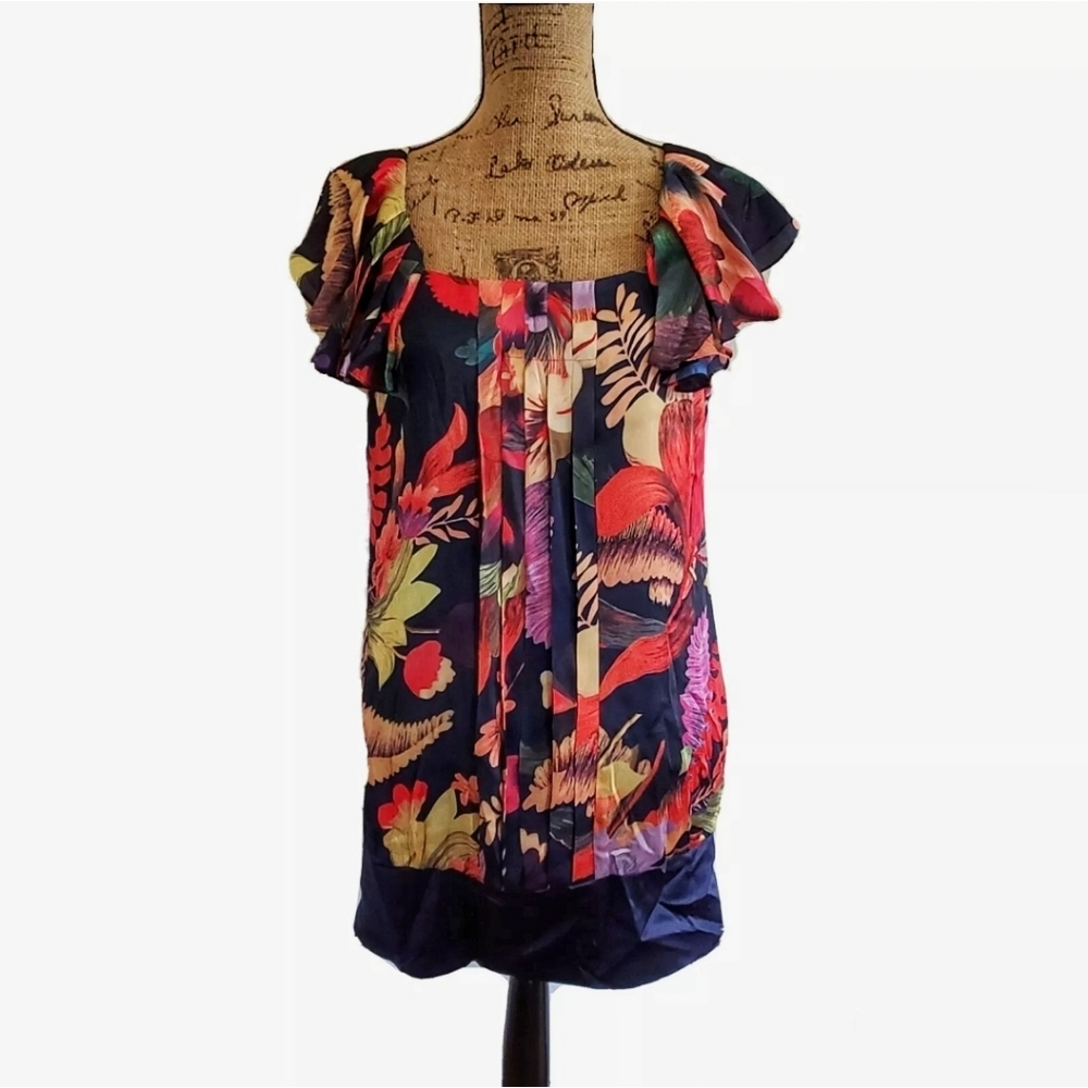 Ted Baker London Size 2 Floral Print Dress